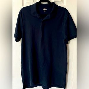 Boy’s Old Navy Polo Shirt- Navy, Size Medium